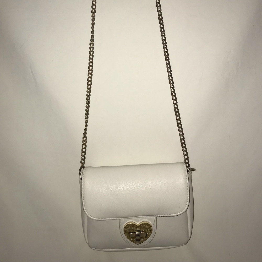 Crossbody White purse